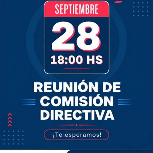 ASOCIACIÓN COOPERADORA – REUNIÓN DE COMISIÓN DIRECTIVA